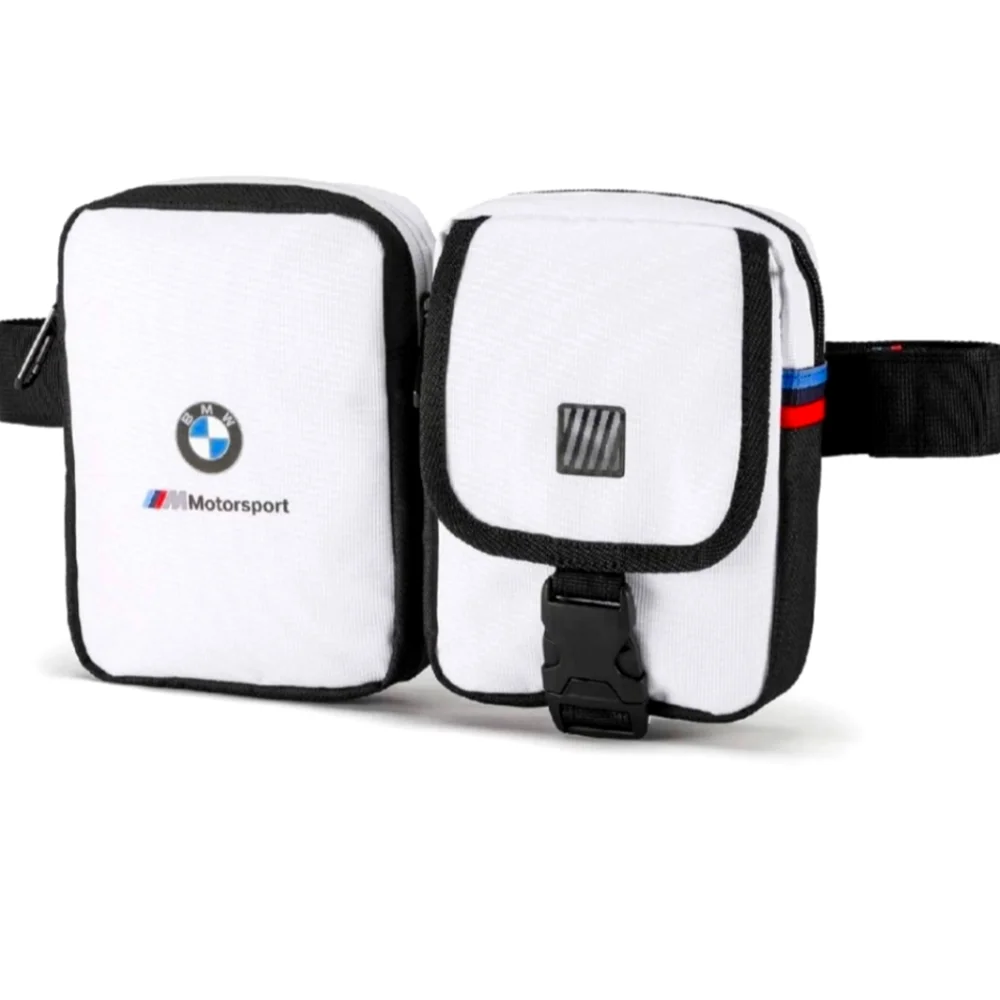 NWT Men's Puma x BMW Motorsport Double Portable Waist Bag - Picture 1 of 16